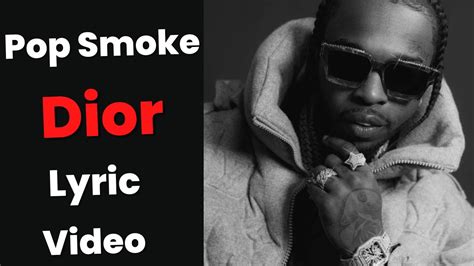 dior by pop smoke|Pop Smoke Dior lyrics meaning.